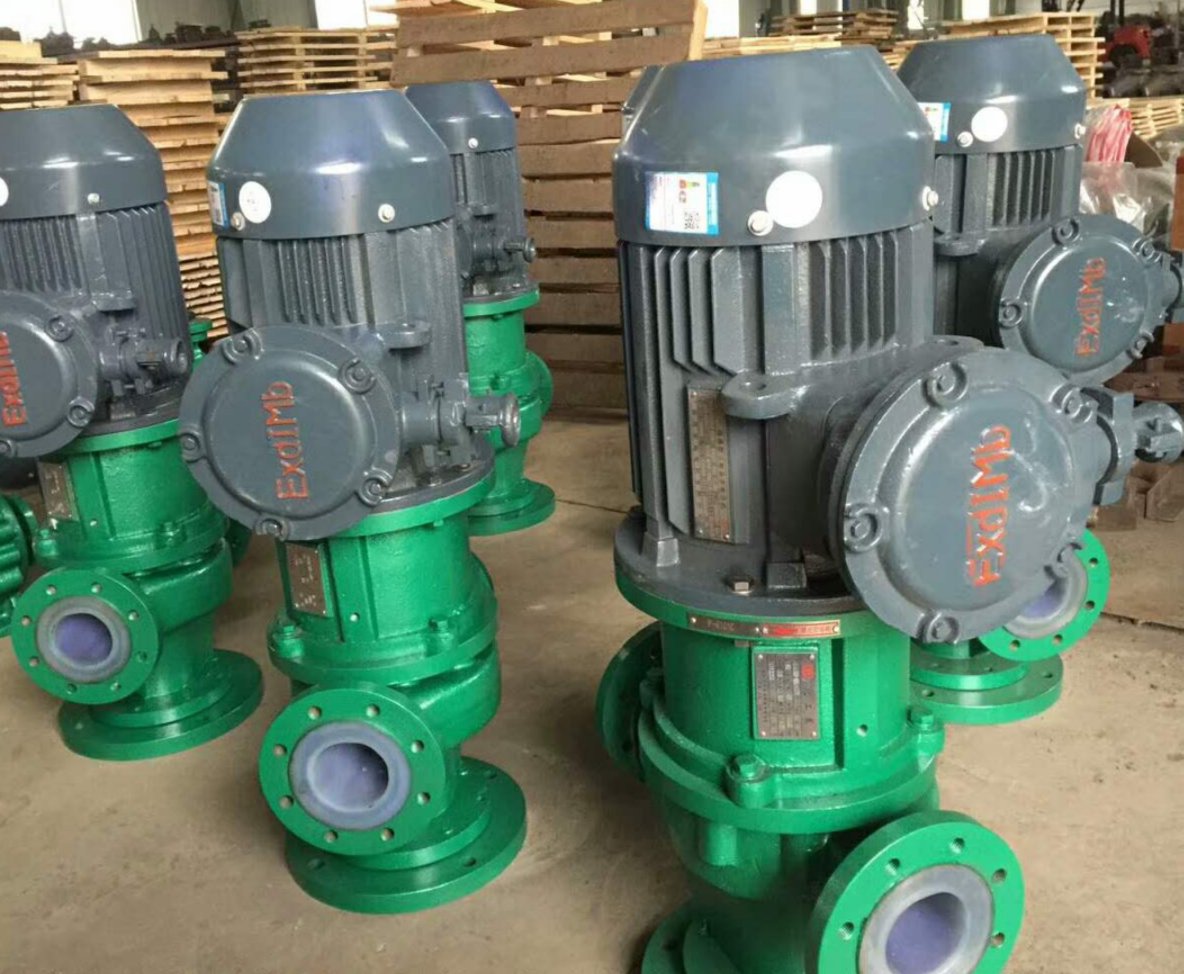 氟塑料耐腐蚀管道泵